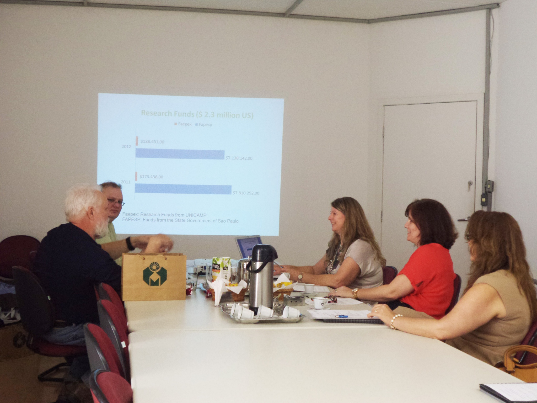 Representantes da FCM e da Maastricht University analisam possibilidades de cooperação entre as instituições/Foto: Camila Delmondes - ARP/Unicamp