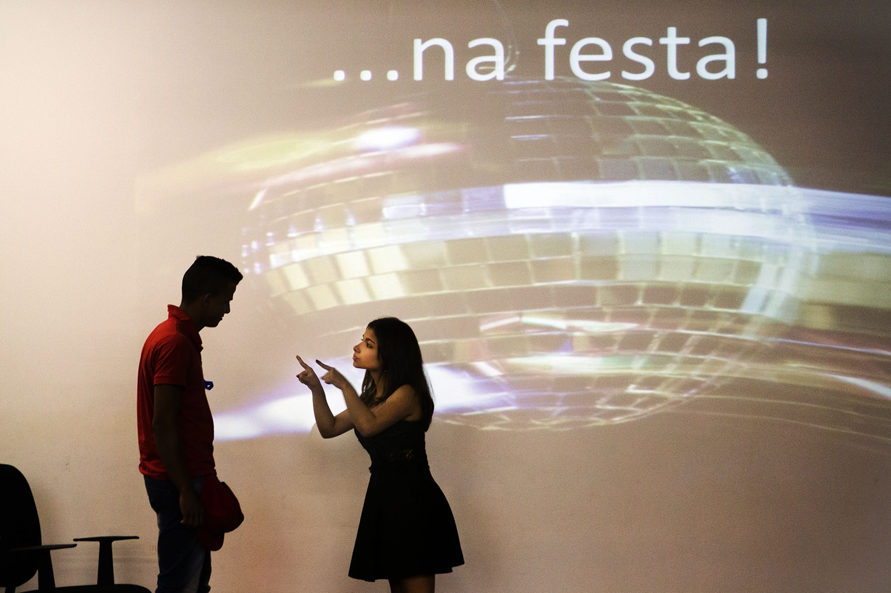 Grupo de teatro de jovens do Cepre. Foto: Marcelo Oliveira. CADCC-FCM/Unicamp