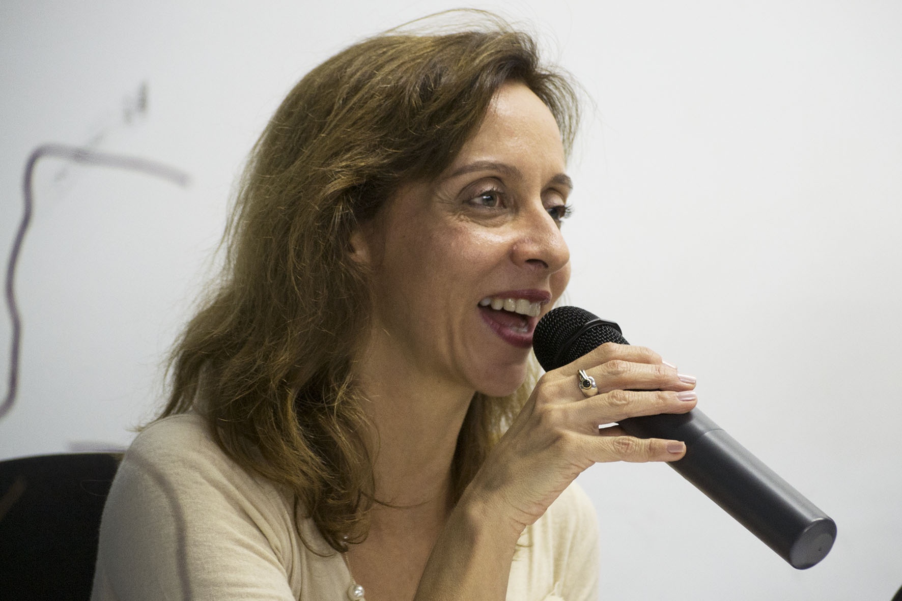 Christiane do Couto, coordenadora do curso de Graduação em Fonoaudiologia. Foto: Marcelo Oliveira. CADCC-FCM/Unicamp