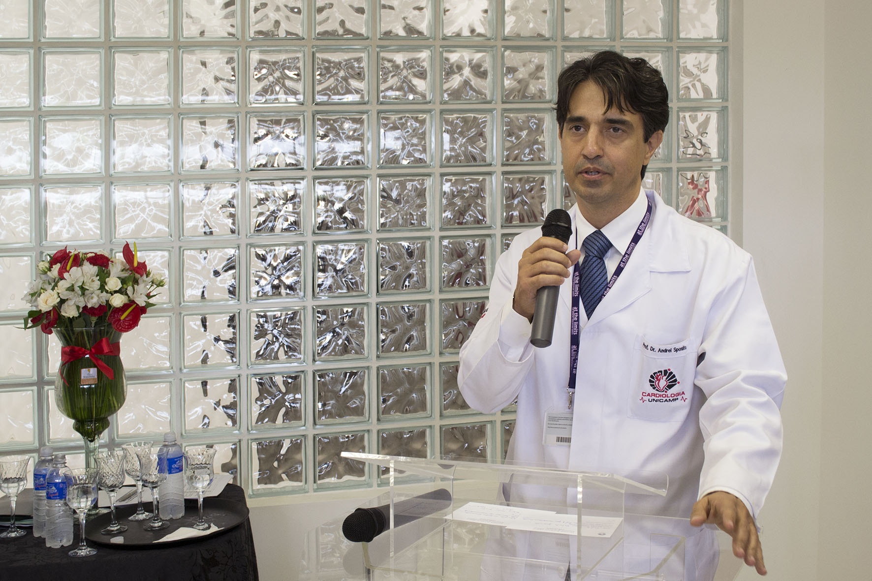 Andrei Sposito, atual coordenador do CPC. Foto: Marcelo Oliveira. CADCC-FCM/Unicamp