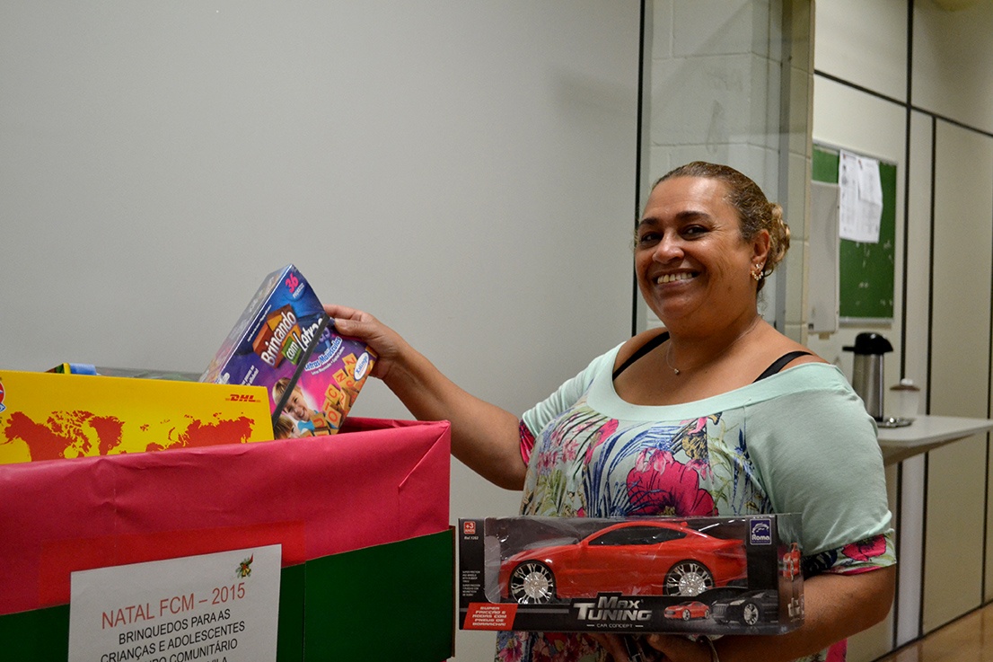 Natal na FCM teve doação de brinquedos, feira de talentos e concurso de decoração natalina/Foto: Divulgação FCM