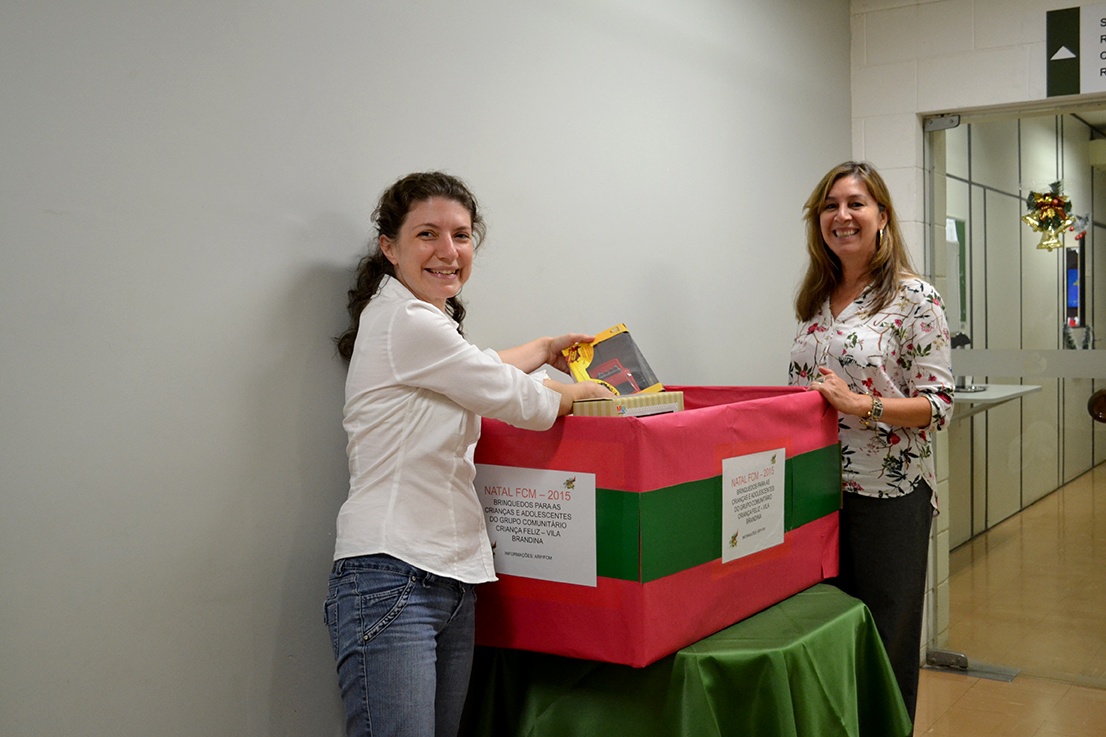 Natal na FCM teve doação de brinquedos, feira de talentos e concurso de decoração natalina/Foto: Divulgação FCM