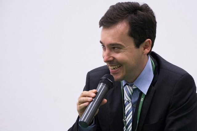 Rodrigo Bueno de Oliveira. Foto: Marcelo Oliveira. CADCC-FCM/Unicamp