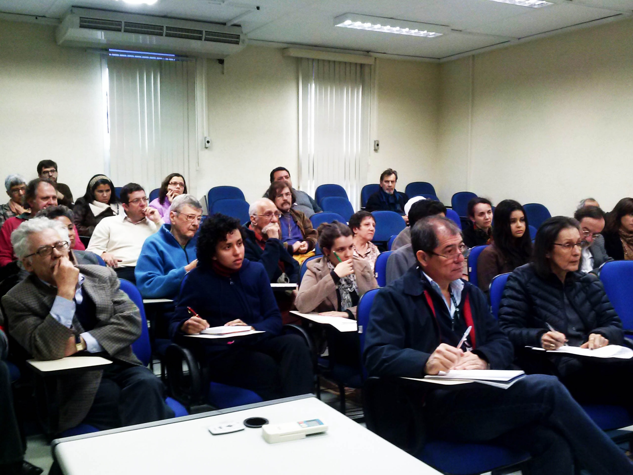 O evento realizado no Departamento de Saúde Coletiva da FCM/Foto: Camila Delmondes