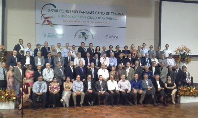 XXVIII Congresso Panamericano do Trauma recebeu 80 palestrantes estrangeiros. Foto: Divulgação.