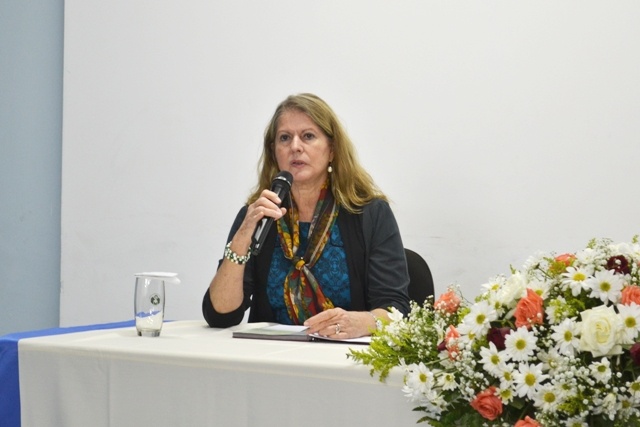 Maria Luiza Moretti, coordenadora da Comissão de Pesquisa da FCM. Foto: Edimilson Montalti. ARPI-FCM/Unicamp