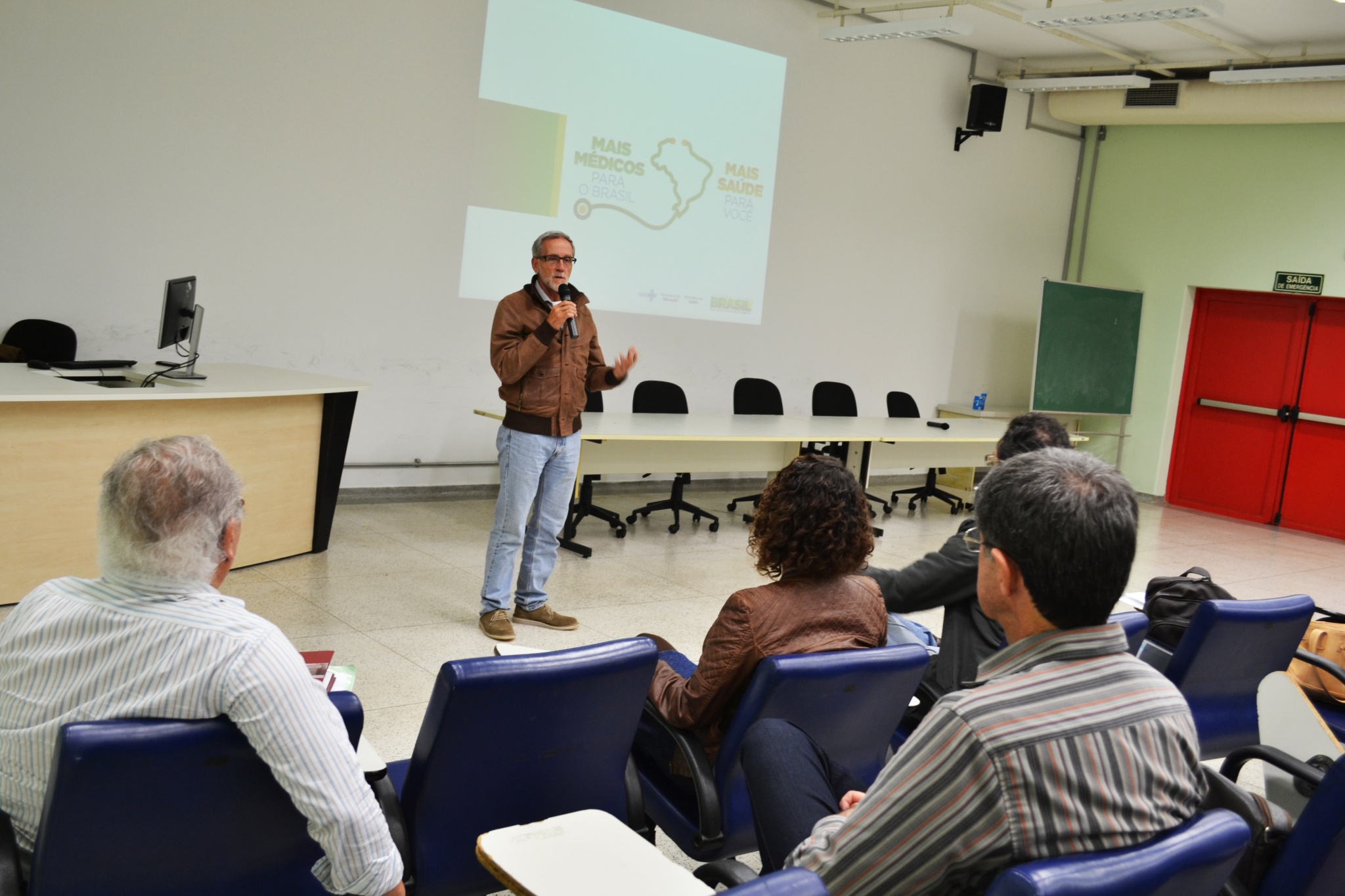 Encontro na FCM reuniu supervisores do Programa Mais Médicos para o Brasil que atuam em Campinas e região/Foto: Camila Delmondes