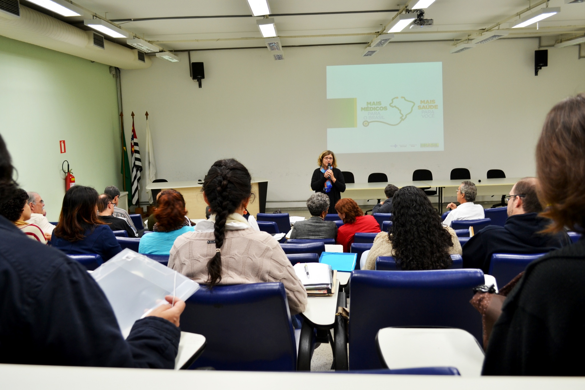 Encontro na FCM reuniu supervisores do Programa Mais Médicos para o Brasil que atuam em Campinas e região/Foto: Camila Delmondes