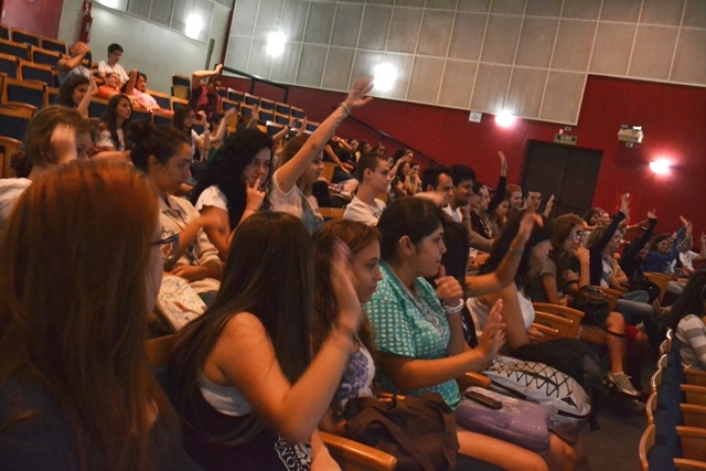 Integração entre os curso de Medicina, Enfermagem e Fonoaudiologia. Fotos: Mário Moreira. CADCC-FCM-Unicamp