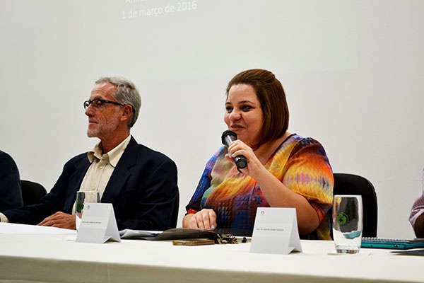 A coordenadora da Coremu, Luciana de Lione Mello/Foto: Camila Delmondes