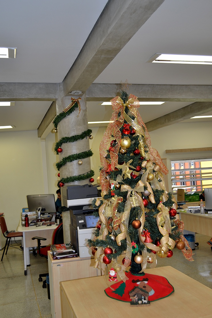 Natal na FCM teve doação de brinquedos, feira de talentos e concurso de decoração natalina/Foto: Divulgação FCM