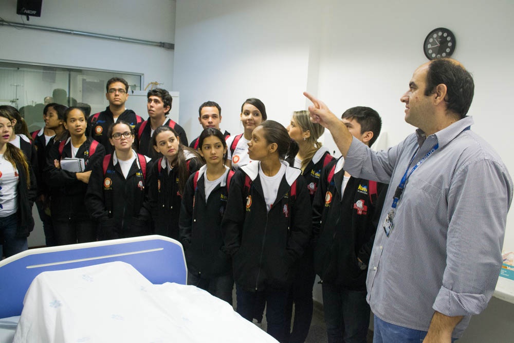 Laboratório de Habilidades da FCM. Foto: Marcelo Oliveira. CADCC-FCM/Unicamp