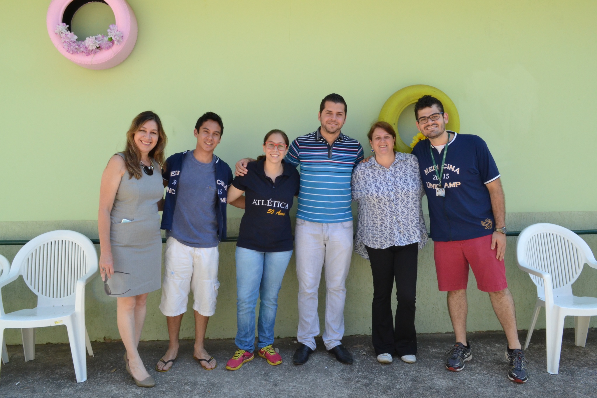 Equipe da FCM entrega doações de alimentos do Lar de Idosos Recanto Vovô Antonio, localizado no bairro Santa Genebra, em Campinas/Foto: Camila Delmondes