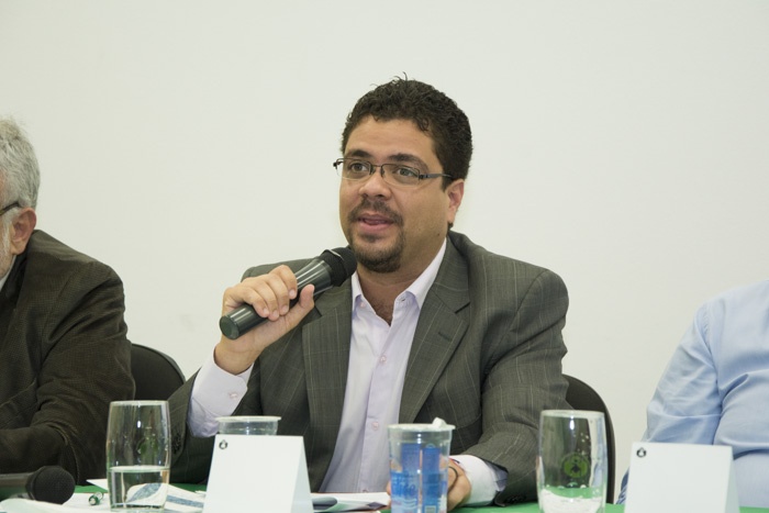 Hêider Aurélio Pinto, secretário de Gestão do Trabalho e da Educação na Saúde, do Ministério da Saúde.  Foto: Rafael Marques. CADCC-FCM/Unicamp