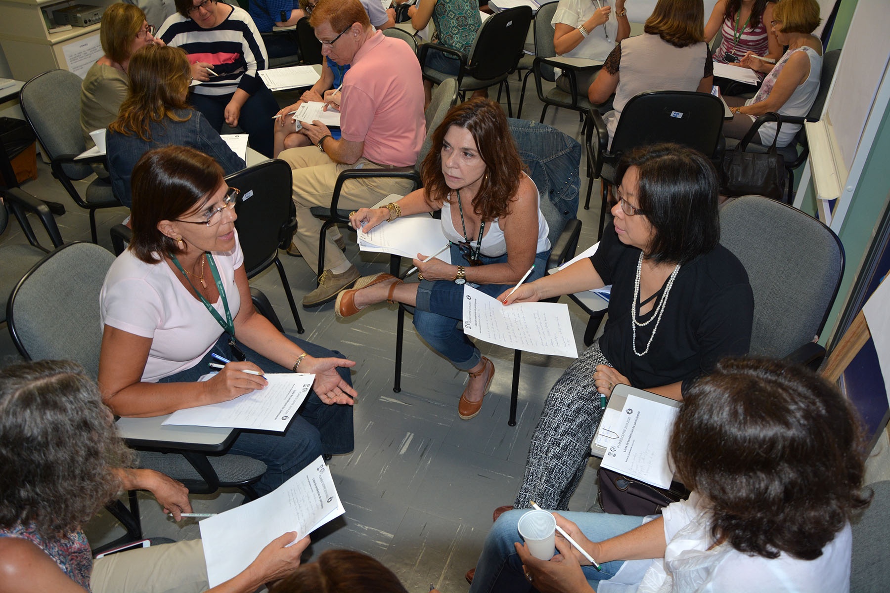 Docentes e funcionários do Cepre elaboram Planejamento Estratégico 2016-2020/Foto: Mario Moreira