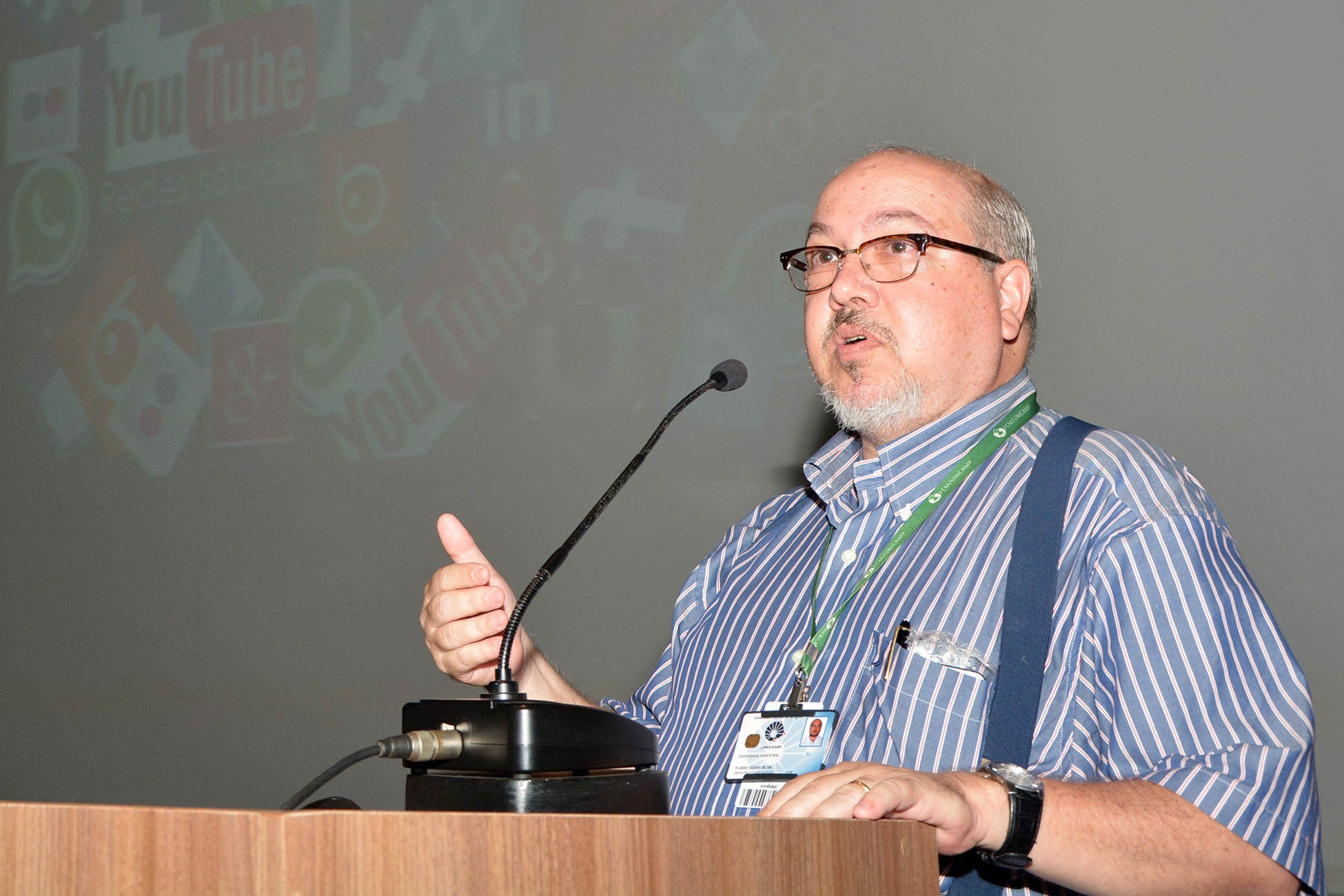 O coordenador do Comitê de Bioética da FCM, Flávio de Sá/Foto: Mário Moreira