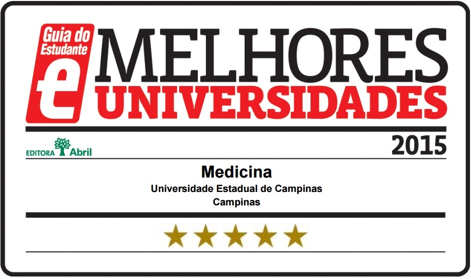 Curso de Medicina recebeu cinco estrelas do Guia do Estudante