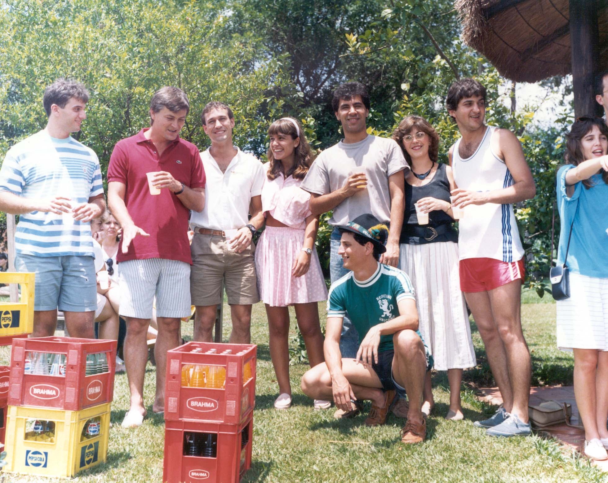 XXI turma do curso de Medicina da FCM. Fotos:Acervo histórico ARP-FCM/Unicamp