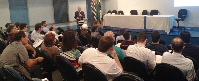Curso no Salão Nobre da FCM. Foto: Divulgação
