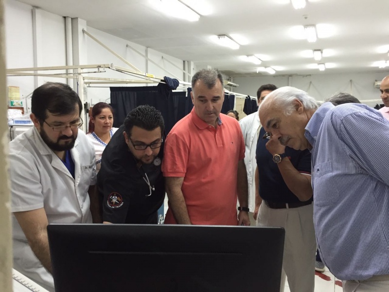 Discussão de caso no hospital. Foto: Divulgação