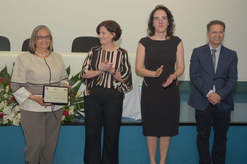 Homenagem a ex-coordenadores do PPGCC: Ilka de Fátima S.F. Boin (2011-2013, 2015-2017)/Foto: Mercedes Santos