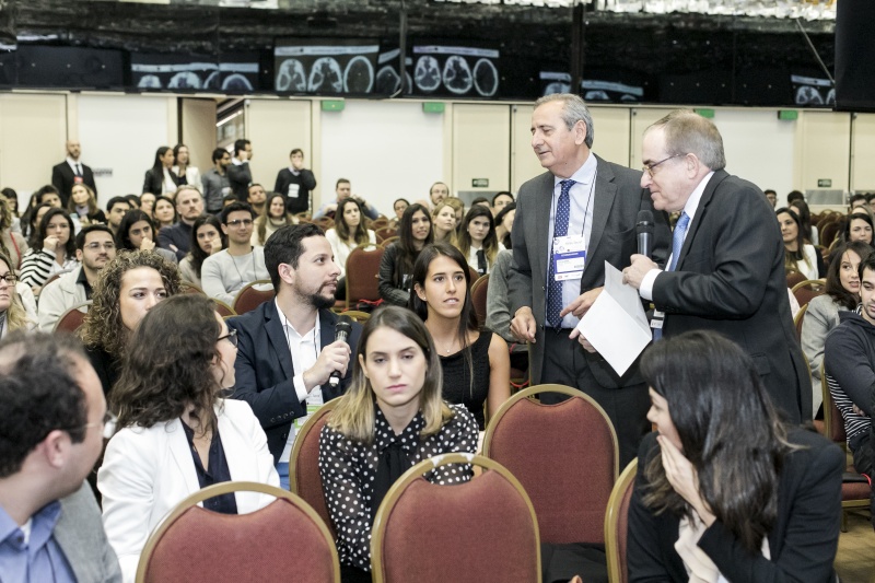 Evento da SPR teve como moderadores, os médicos radiologistas Hugo Guerra e Nelson Caserta/Foto: José Cláudio Guerra