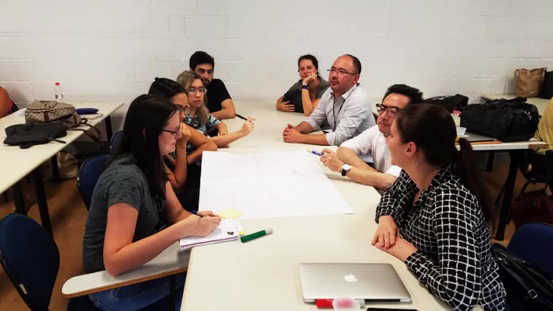 Alunos e professores do PPGCM discutem a missão, os valores e a visão do curso/Foto: Divulgação