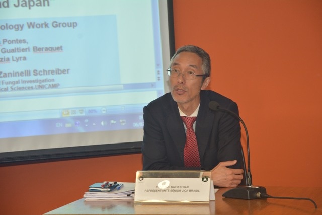 Sato Shinji, representante sênior Jica Brasil. Foto: Mario Moreira - FCM/Unicamp