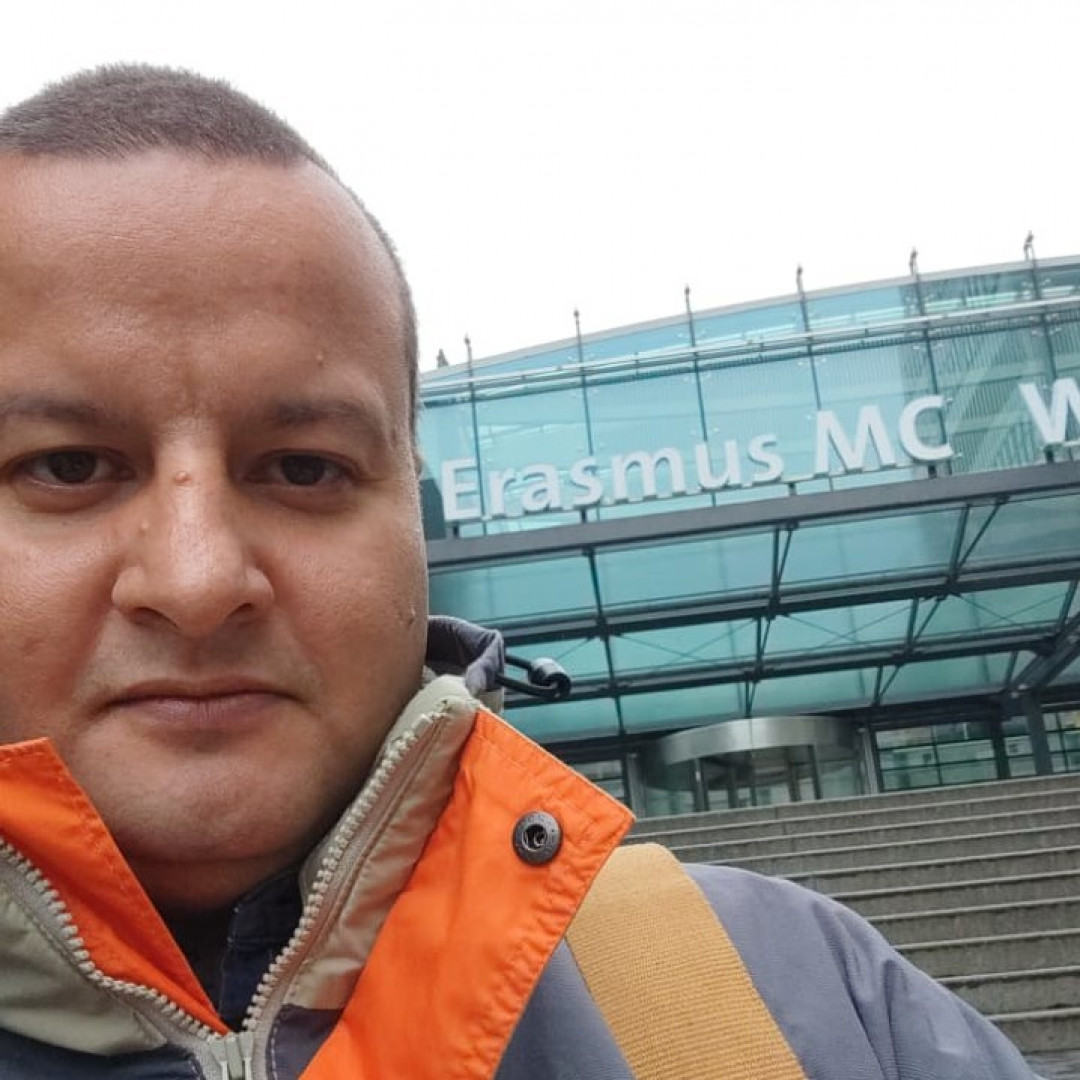 Yuri Lima, administrative technician at SMS, Unicamp, visits universities in Netherlands and Portugal